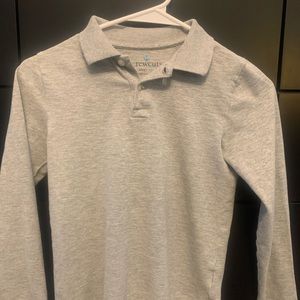 Grey Crewcuts long sleeved polo sized 10